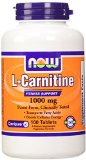 NOW Foods L- Carnitine Tartrate 1000mg 100 Tablets