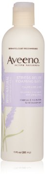 Aveeno Active Naturals Stress Relief Foaming Bath, 10 Ounce