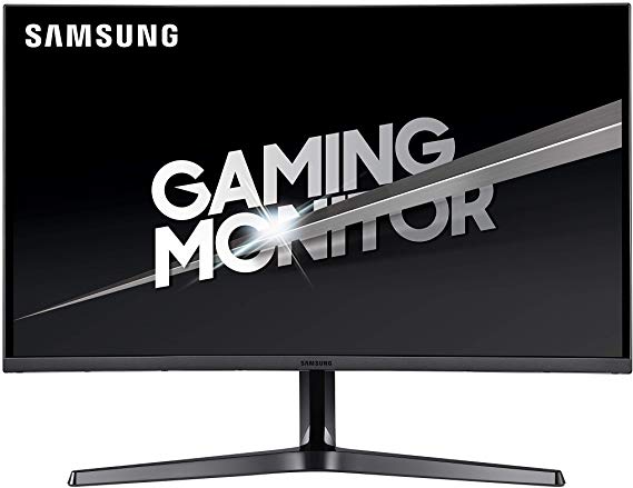 Samsung LC27JG50QQNZA Series Curved 27in Gaming Monitor Dark Blue Grey (Renewed)