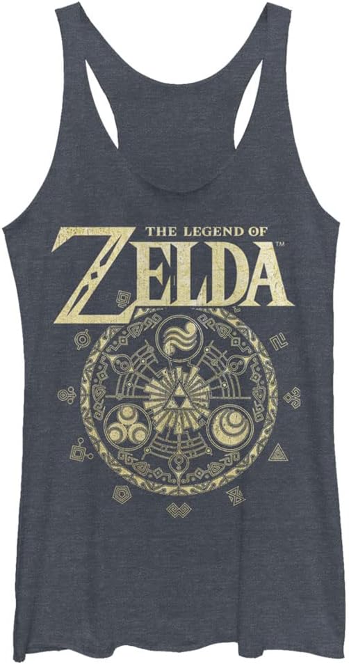 Nintendo Womens Zelda Cir Women's Racerback Tank Top