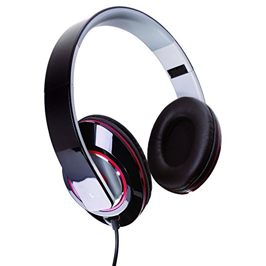 Sunbeam SBF-2012 Stereo Bass Foldable Headphones - Black