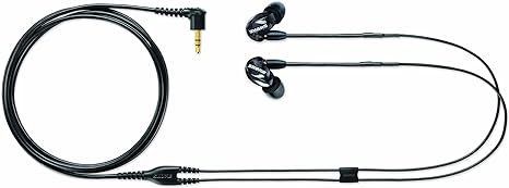 Shure SE SE215-K - Single Dynamic MicroDriver Sound Isolating In Ear Earphones -