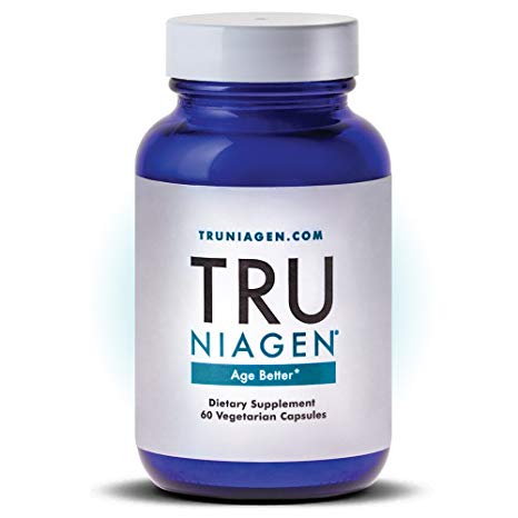 TRU NIAGEN - Vitamin B3 | Advanced NAD  Booster | Nicotinamide Riboside NR | Increases Energy & Promotes Anti Aging - 250mg per Serving