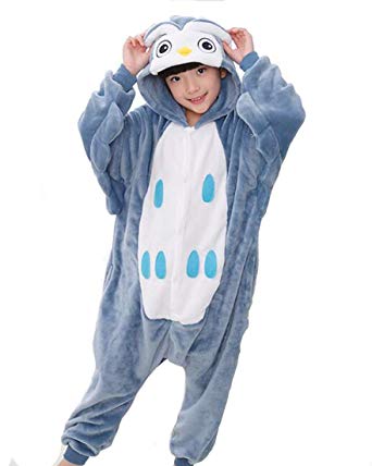 Tonwhar Costumes for Children Kids Cuddly Onesie Pajamas