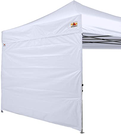 ABCCANOPY Instant Canopy SunWall for 8x8 Feet Straight Leg pop up Canopy, 1 Pack Sidewall Only, White