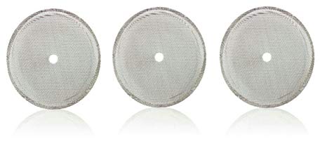 Universal Replacement Filter for French Press - 20 oz. / 4 Cup Press (3 Pack) - Fits Most Other Coffee Presses - Filter for Coffee, Espresso & Tea Machines