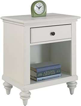 Bermuda White Night Stand by Home Styles