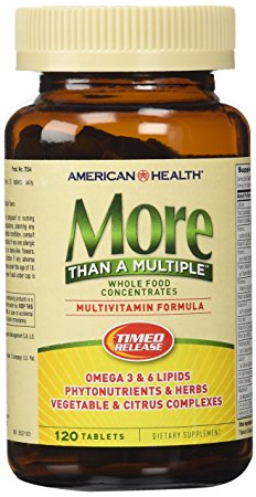 American Health Multivitamins, More Than A Multiple, 120 Count