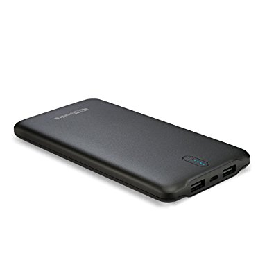 Portronics POR-694 Power Wallet 10, 10000mAh Power Bank For Smart Phones, Tablets And Bluetooth Speakers