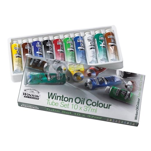 Winsor and Newton Winton Oil Color 10-Tube Set 37ml