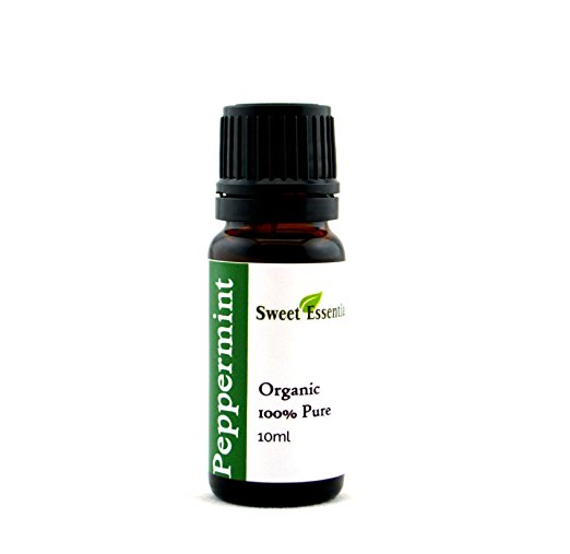 Premium Organic Peppermint Essential Oil | Imported From France - 100% Pure | Undiluted Therapeutic Grade | Aromatherapy | Perfect for Diffusers | Mentha Piperita (10ml)