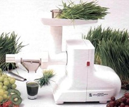 Miracle MJ-550 White Electric Wheatgrass Juicer