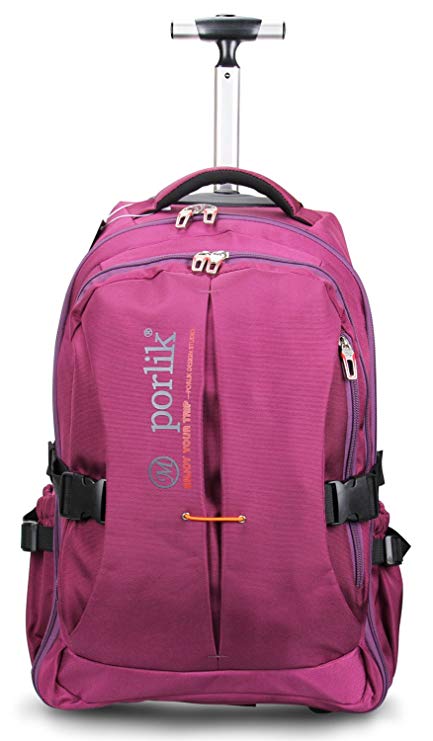 22” Rolling Duffle Bag, Wheeled Travel Duffel Luggage Bag