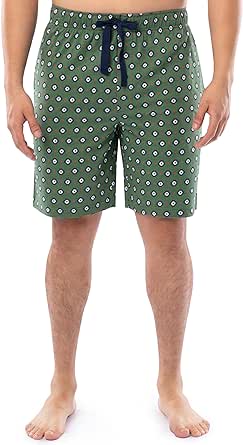 Wrangler Men's Printed Jersey Knit Pajama Sleep Shorts