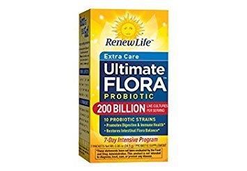 ReNew Life Extra Care Ultimate Flora Super Critical, 200 Billion, 7 Packets