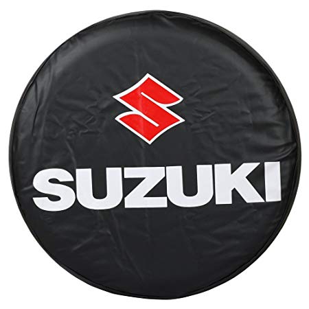 Moonet Spare Tire Wheel Cover Car Truck SUV Camper Fits for Suzuki Vitara Sidekick Samurai R15 M 235/65R17 255/65R16 215/70R16 (Diameter:79cm/31.1inch)