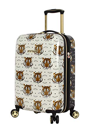BETSEY JOHNSON Tigers 20" Expandable Hardside Carry-On Spinner (Tigers)