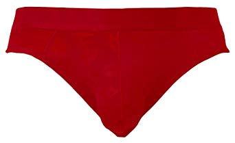 ONEFIT Men's Lips Pattern See-Through Underwear Printed Bikini Briefs Triangle