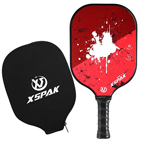 XS XSPAK Graphite Pickleball Paddle Single or Set, Lightweight Graphite Honeycomb Composite Core Paddles Single or Sets of 2, USAPA Approved