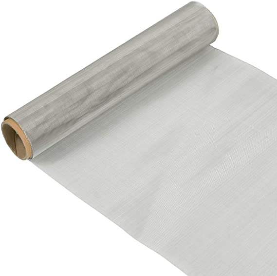 TIMESETL 304 Stainless Steel Woven Wire 80 Mesh - 30 X100CM Filter Screen Sheet Filtration Cloth