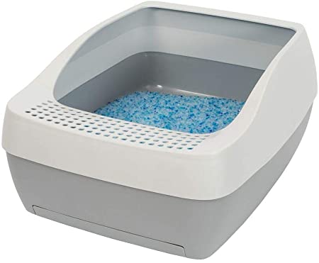 PetSafe Deluxe Crystal Cat Litter Box System, From The Makers of Scoopfree Self-Cleaning Cat Litter Box