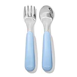 OXO Tot Fork and Spoon Set - Dusk