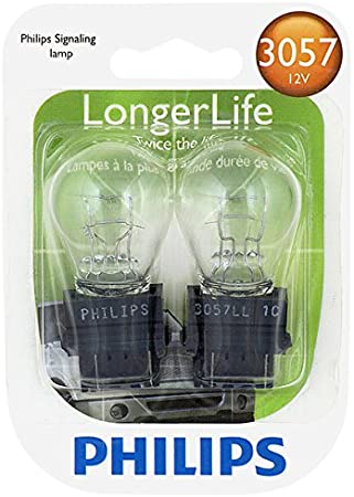 Philips 3057 LongerLife Miniature Bulb, 2 Pack