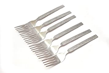 Golden Eagle Steel Fork Set of 6 pcs