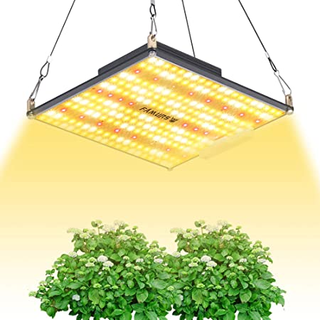 LED Grow Light,FAMURS T-Sun Series 1000W Grow Lights with SANAN LP2235 Diodes and UL Listed Driver Sunlight Full Spectrum Grow lamp with Switch for Indoor Plants Veg and Bloom Greenhouse Silent