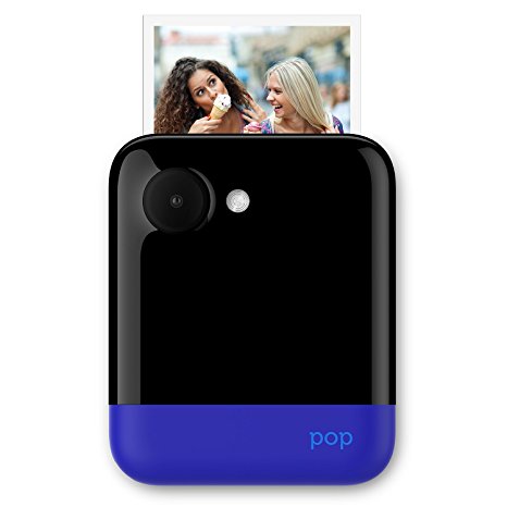 Polaroid POP 3x4" Instant Print Digital Camera with ZINK Zero Ink Printing Technology - Blue