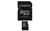 Kingston Digital 16 GB microSDHC Class 10 UHS-1 Memory Card 30MBs with Adapter SDC1016GBET
