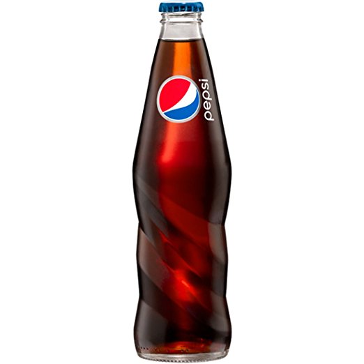 Mexican Pepsi Cola 12-12oz (355ml) Glass Bottles Mexico