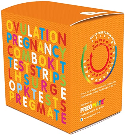 PREGMATE 100 Ovulation and 50 Pregnancy Test Strips Predictor Kit