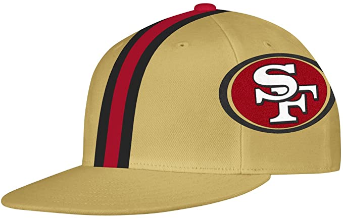 NFL San Francisco 49ers End Zone Flat Visor Flex Hat - Tw79Z