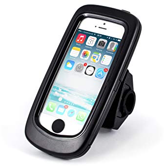 NEW Model iPhone 5 / 5S Splashwaterproof bicycle bike mount | bicycle case / holder | mobile phone / Smartphone | easy   secure mounting | for Bike Navigation | for all types of bicycles and handlebars