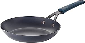 Tramontina 8.5 in Carbon Steel Fry Pan – with Silicone Grip