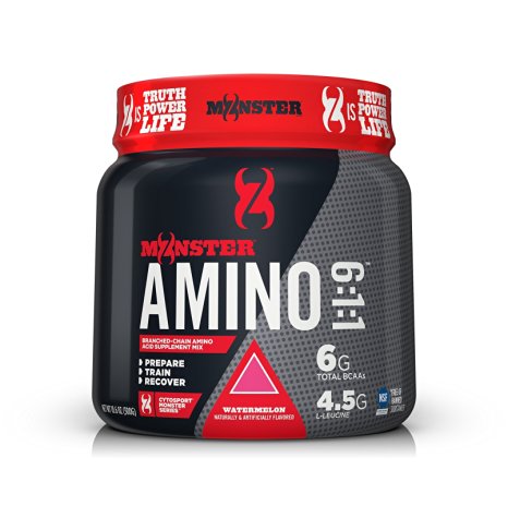 Cytosport Monster Amino 6:1:1 Supplement, Watermelon, 10.6 Ounce