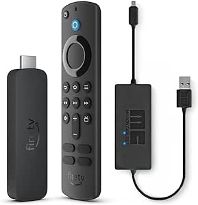 Amazon Fire TV Stick 4K with USB Power Cable