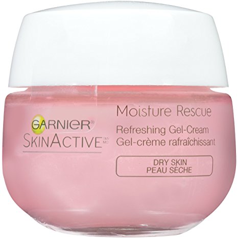 Garnier Moisture Rescue Refreshing Gel-Cream for Dry Skin. 24H Hydration, 100% Oil Free, Hypoallergenic, 50ml