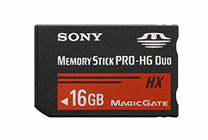 Sony 16 GB MS PRO-HG DUO HX High Speed Memory Stick (MSHX16B/M)