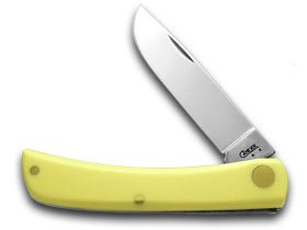 CASE XX Yellow Synthetic Sodbuster CV Pocket Knife Knives