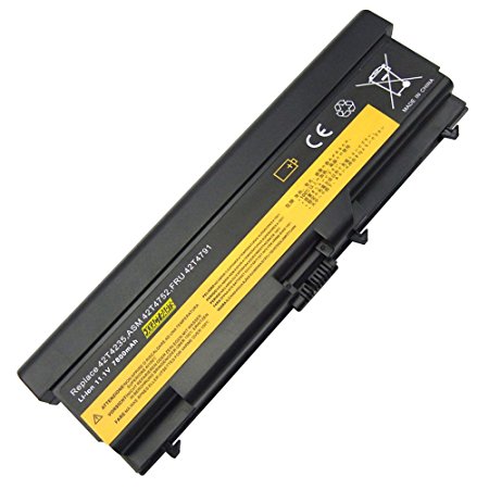 IBM Lenovo compatible Extended 9-Cell 10.8V 7800mAh High Capacity Generic Replacement Laptop Battery for 42T4235,42T4702,42T4704,42T4706,42T4731,42T4733,42T4735,42T4737,42T4751,42T4753,42T4755,42T4757,42T4763,42T4765