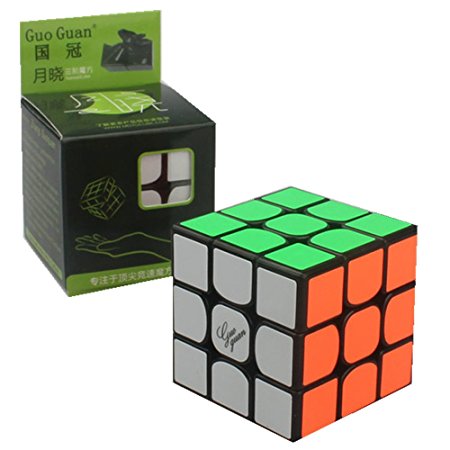 CuberSpeed Moyu Guoguan Yuexiao 3x3 black magic cube 3x3x3 speed cube puzzle