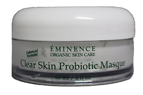 Eminence Clear Probiotic Masque, Acne Prone Skin, 2 Ounce