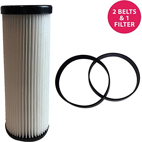 Think Crucial Replacement for Dirt Devil F1 Filter & Style 4 & 5 Belts, Compatible with Part # 3JC0280000, 1540310001 & 3720310001