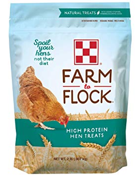 Purina Farm to Flock | High Protein Hen Treats | 2 Pound (2 lb) Bag