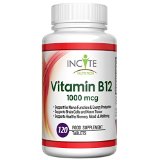 Vitamin B12 Methylcobalamin High Strength 1000 MCG Supplement MONEY BACK GUARANTEE Buy 2 and get FREE DELIVERY 120 Tablets 4 Month Supply - Small 6mm Pills not Capsules or Nuggets - Suitable for Vegan and Vegetarian Natural Benefits - Best Supplements for B12 Deficiency Source of Vit B 12 Vitamins Manufactured in the UK