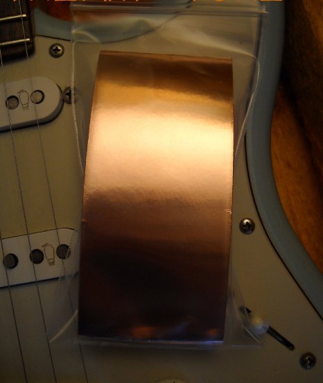 Copper Foil Shielding Tape for Guitars - 6 feet X 50mm (1.97")