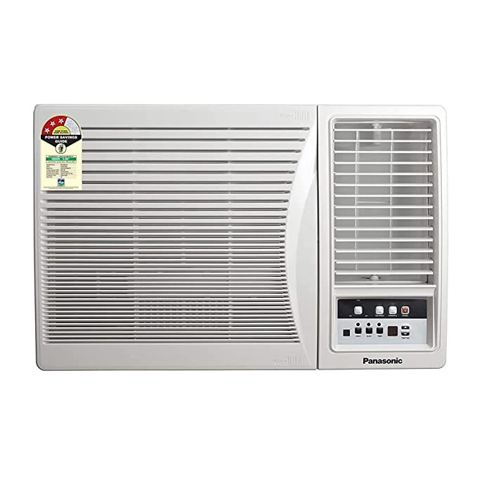 Panasonic 1.5 Ton 3 Star Window AC (Copper, PM 2.5 Filter, 2022 Model, CW-LN182AM, White)