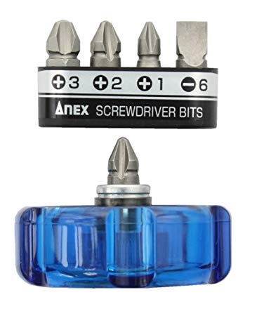 Anex No.62 Mini Stubby Screwdriver 4Bit Set